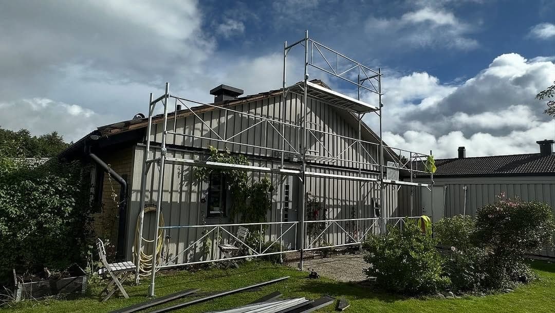 Byte av vindskivor i Alingsås, bild 6 av 7
