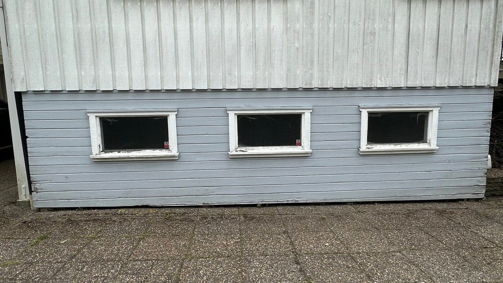 Fasadrenovering i Utby, bild 5 av 12