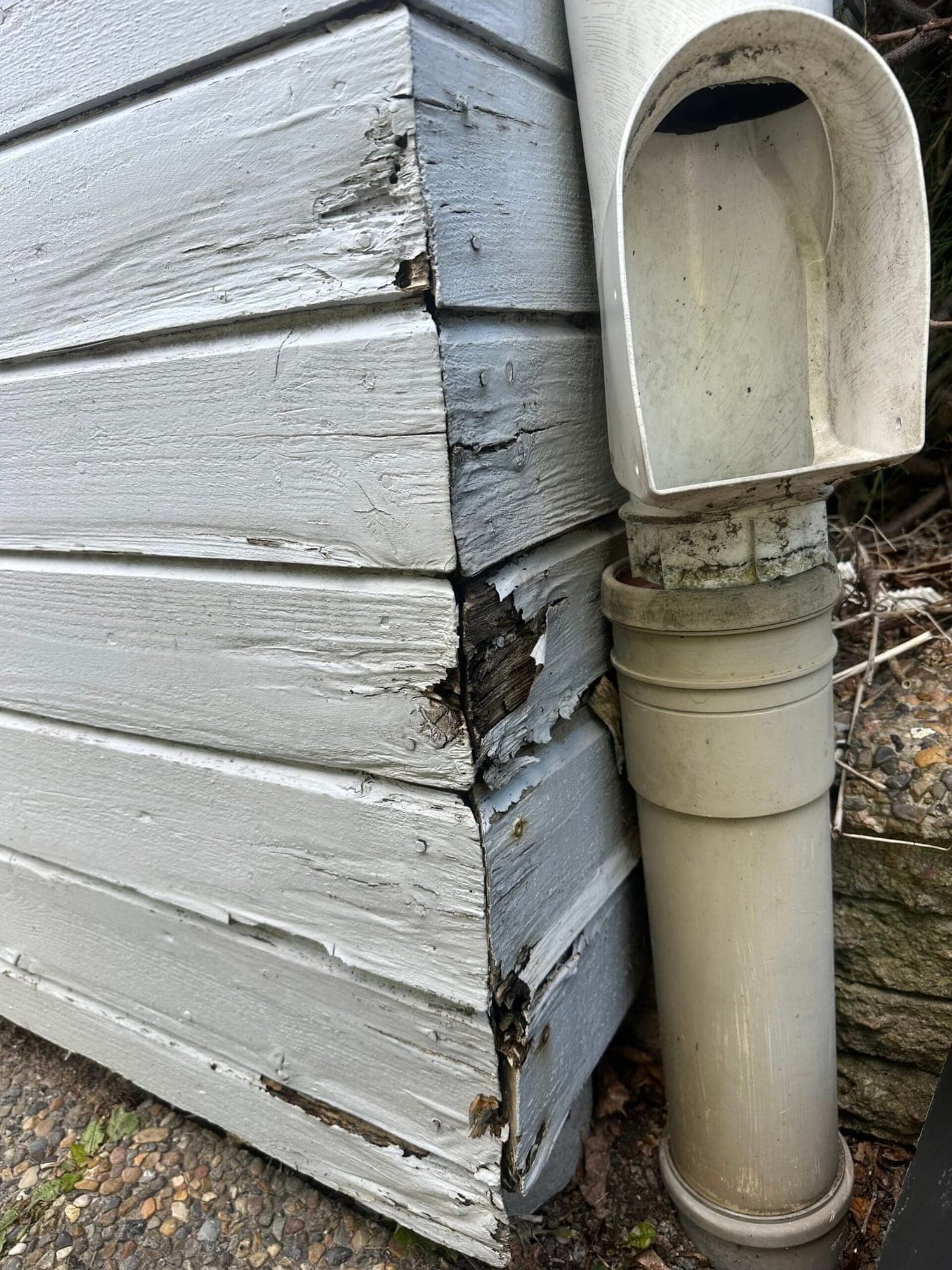 Fasadrenovering i Utby, bild 7 av 12