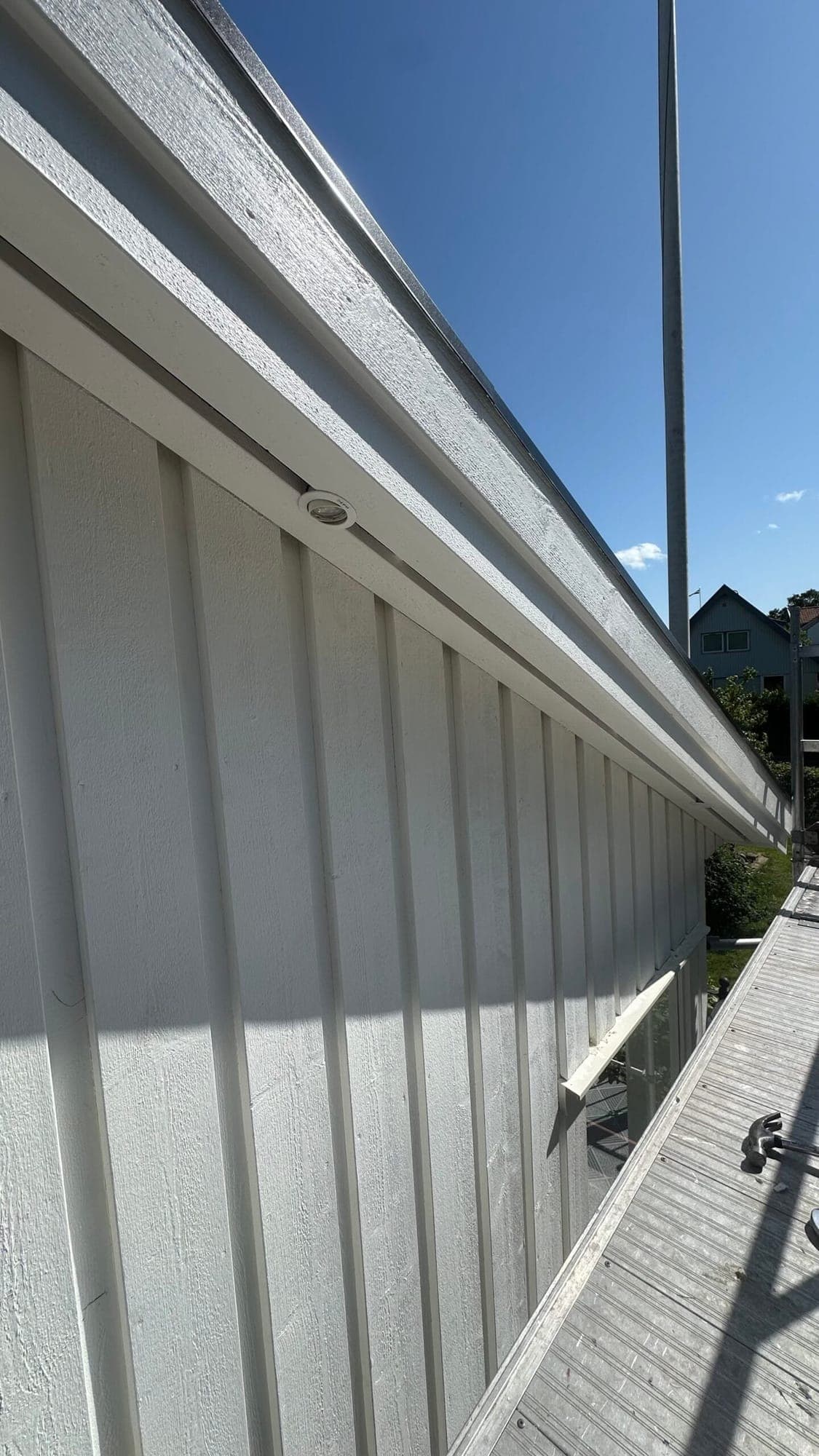 Fasadrenovering i Utby, bild 11 av 12