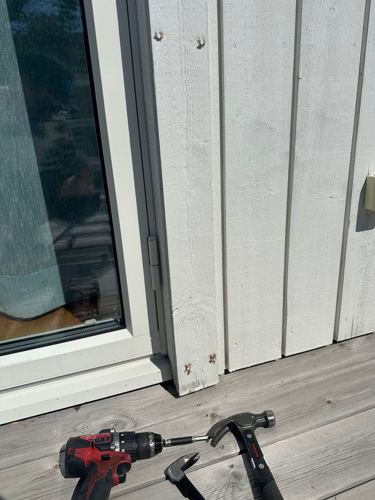 Fasadrenovering på Hönö, bild 3 av 6