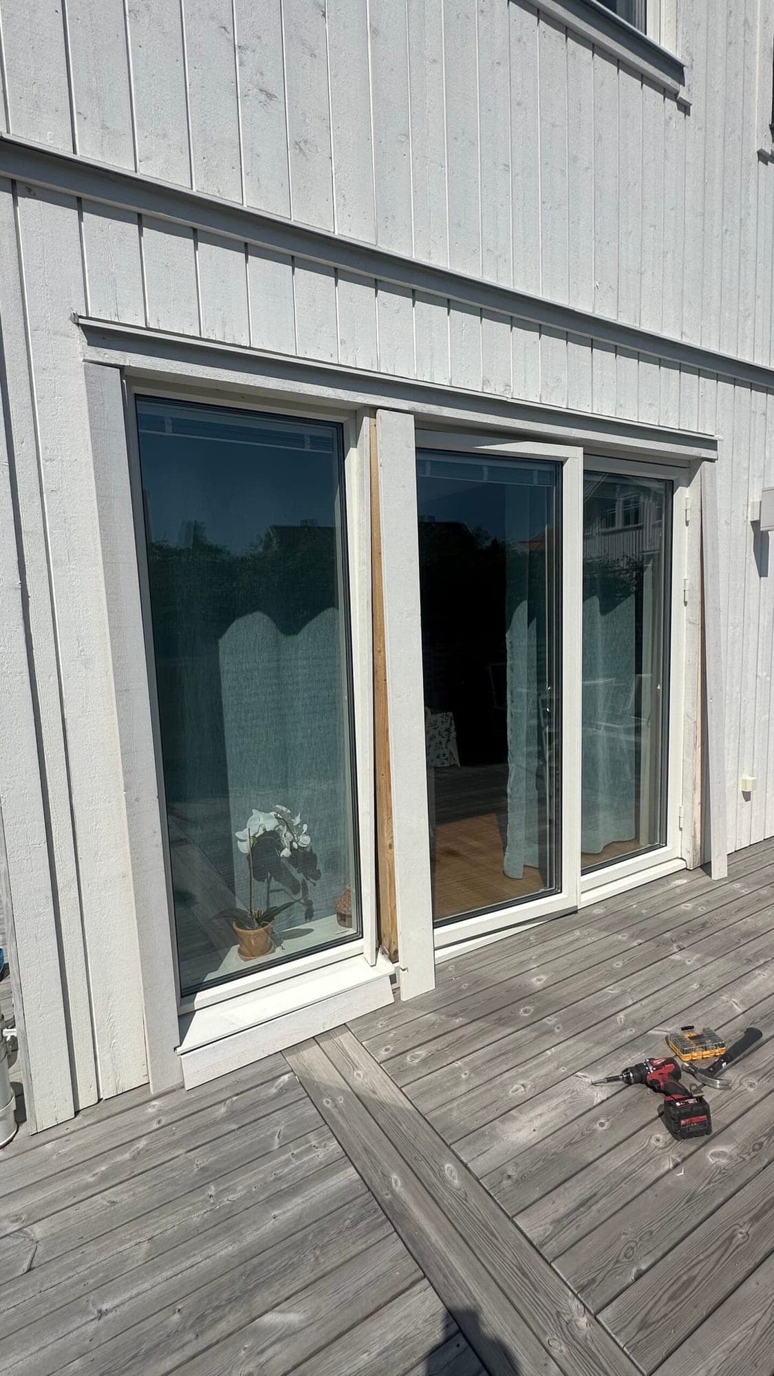 Fasadrenovering på Hönö, bild 5 av 6