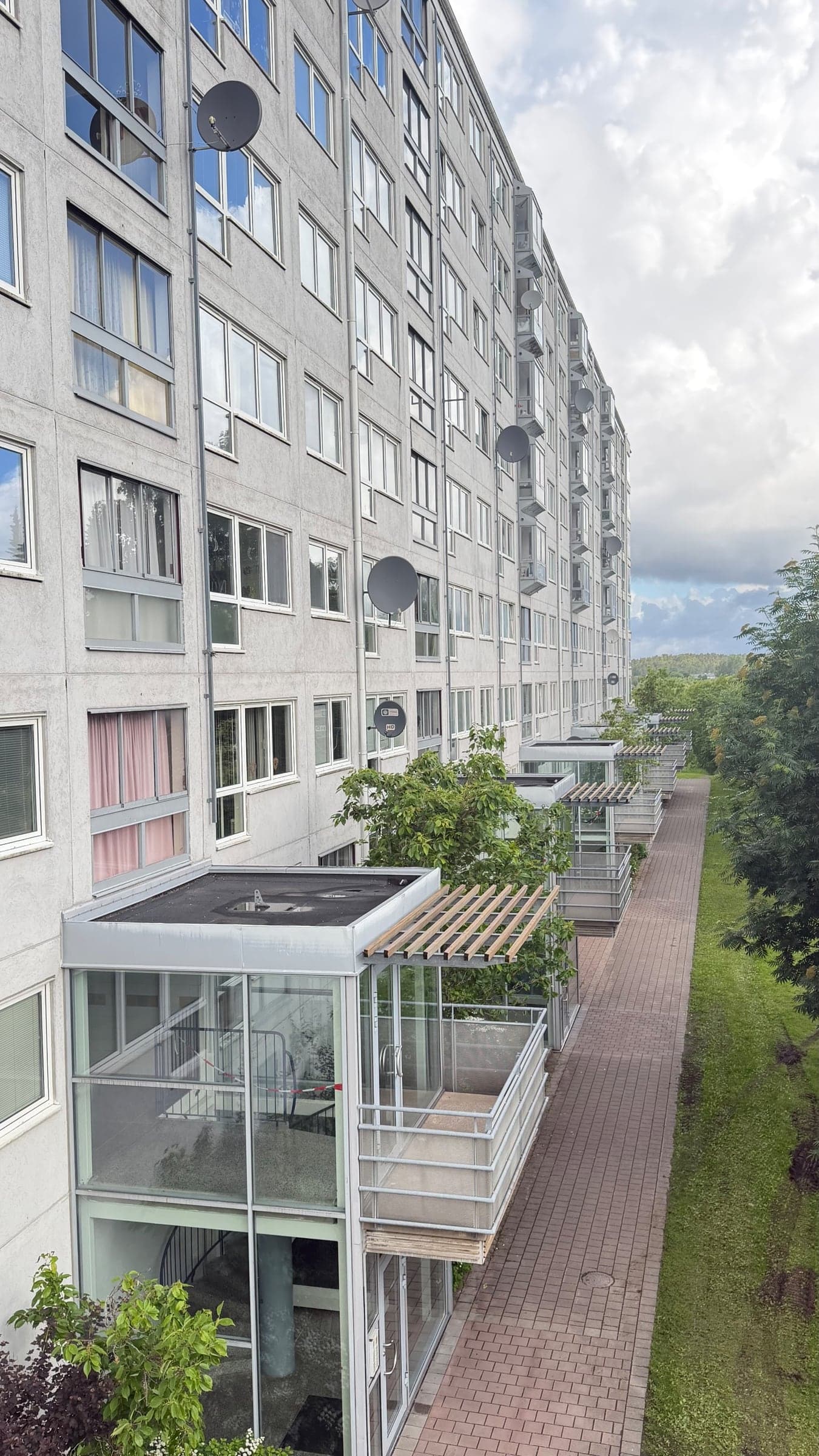 Fasadtvätt i Gårdsten, bild 5 av 14
