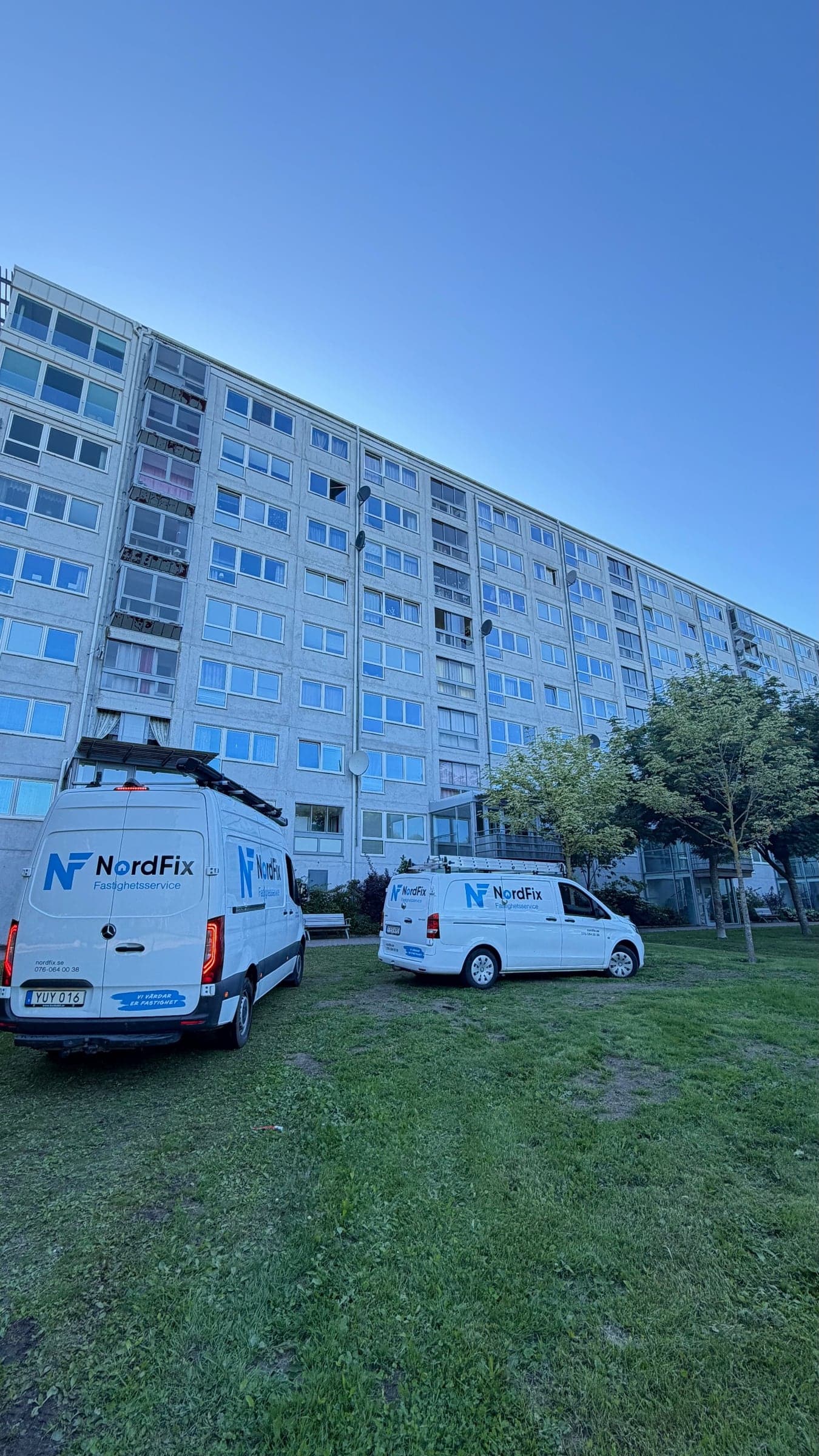 Fasadtvätt i Gårdsten, bild 11 av 14