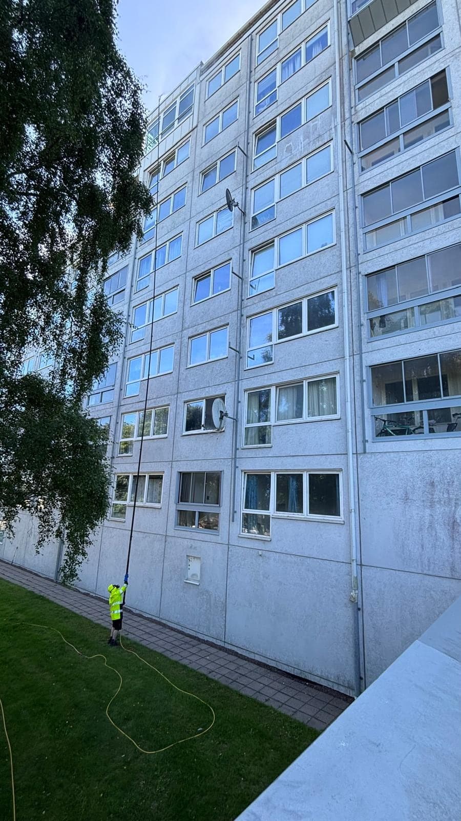 Fasadtvätt i Gårdsten, bild 14 av 14