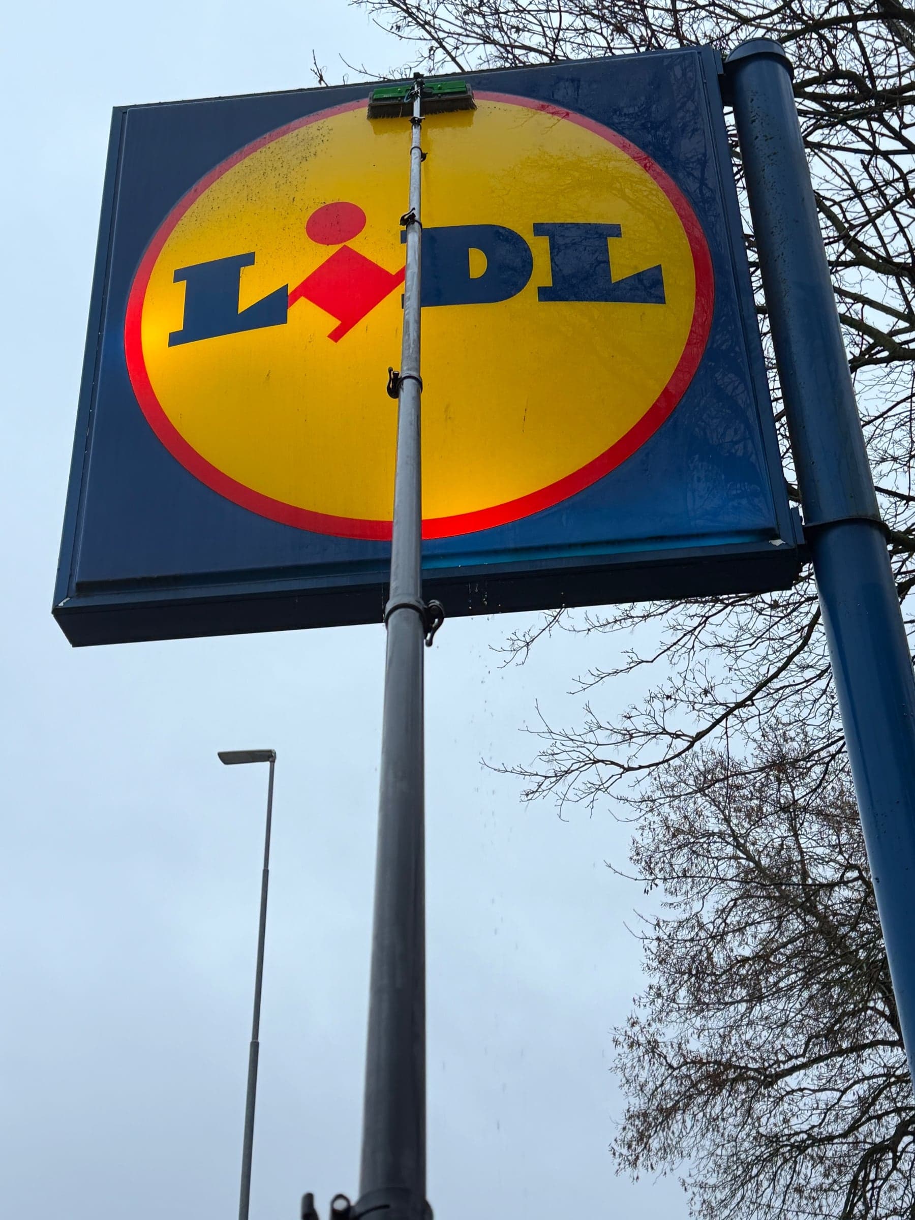 Rengöring av Lidl fastighet i Vetlanda, bild 7 av 8