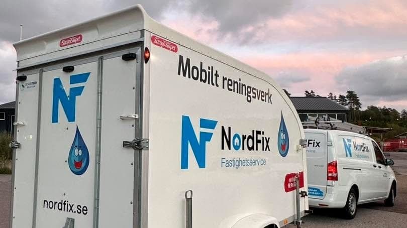 NordFix investerar i eget mobilt reningsverk, bild 1 av 6
