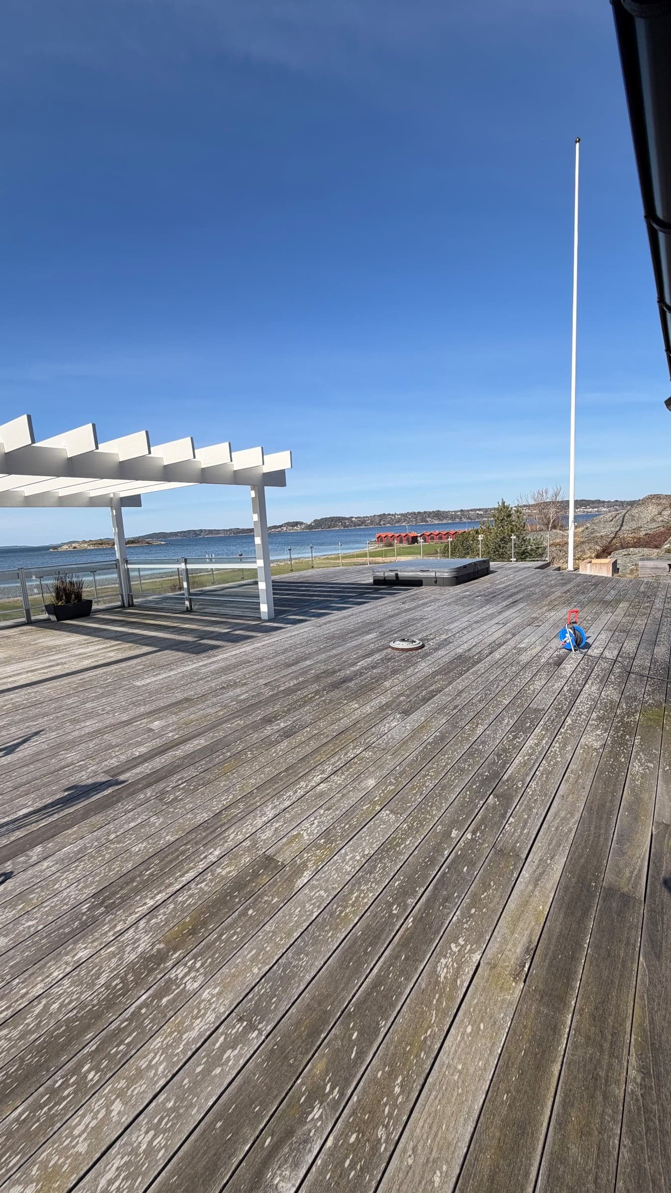 Före: Altantvätt i Stenungsund