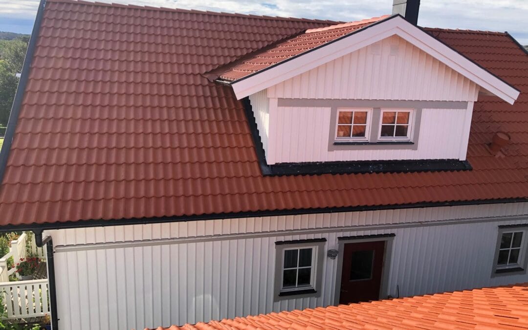 Takmålning på Tjörn