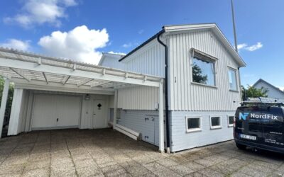Fasadtvätt i Utby Göteborg